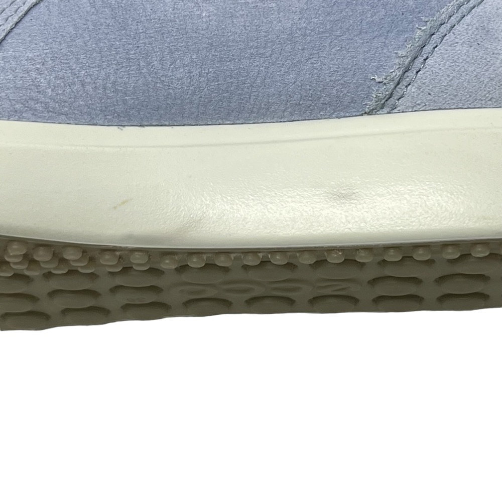 Ecco Soft 7 women's nubuck leather dusty blue side zip booties size 5/EU 36 - Picture 13 of 13